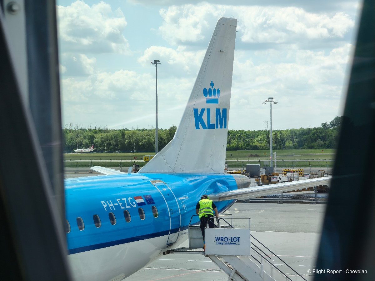 KLM Cityhopper Wrocław → Amsterdam