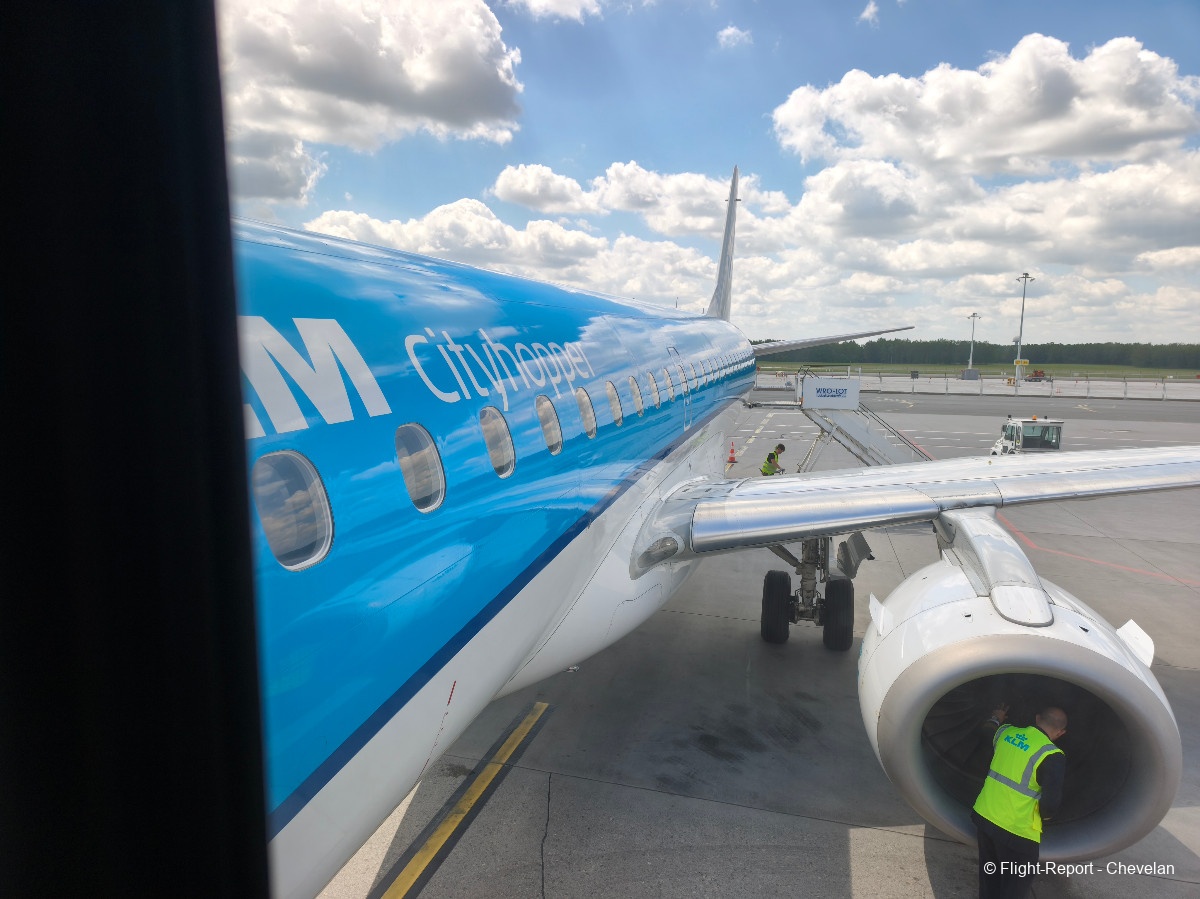 KLM Cityhopper Wrocław → Amsterdam