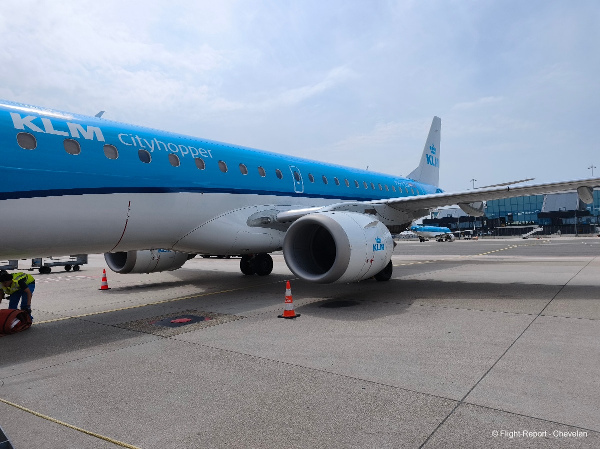 KLM Cityhopper Wrocław → Amsterdam