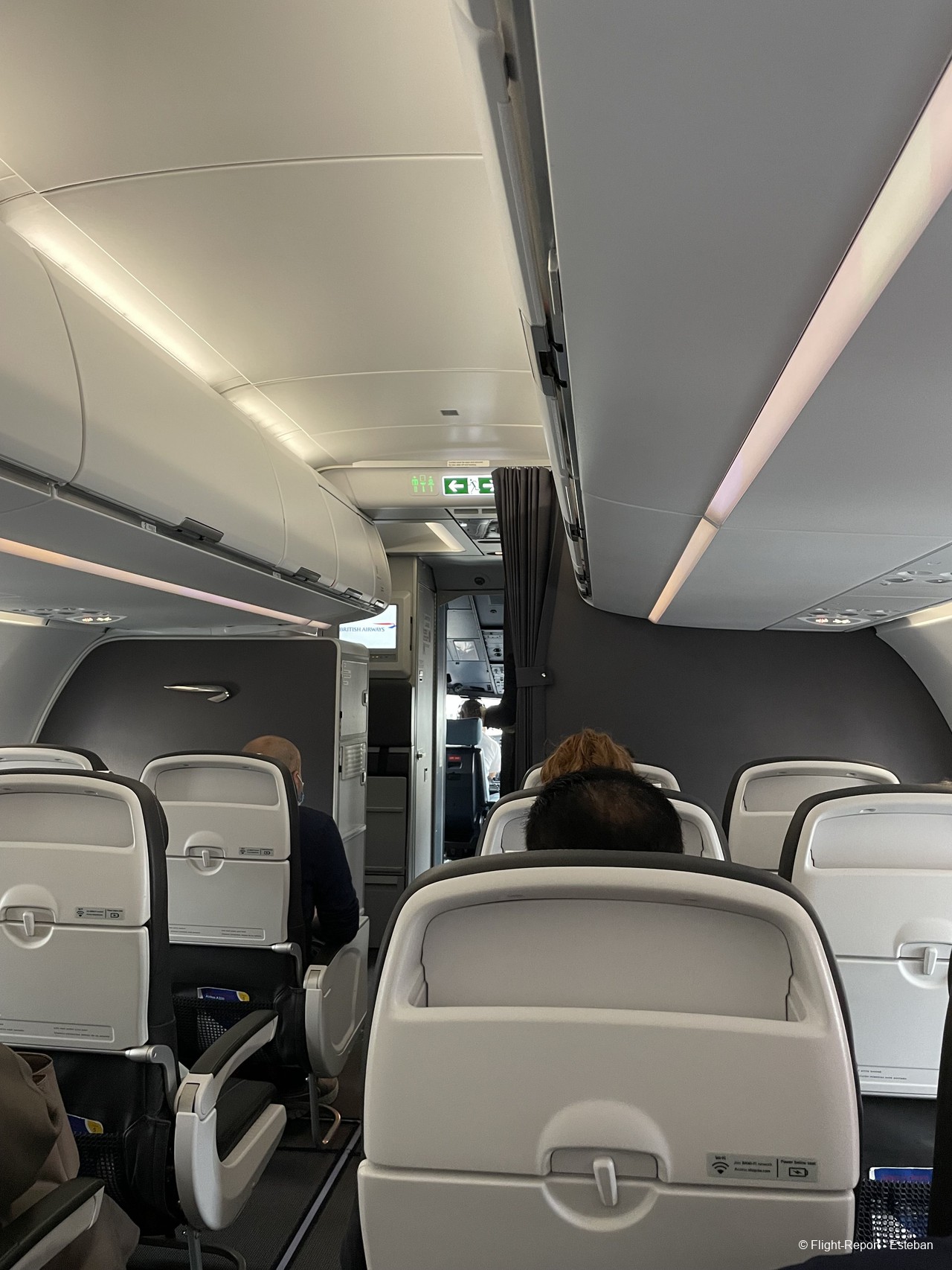 Review of British Airways flight from London to Amman in Business