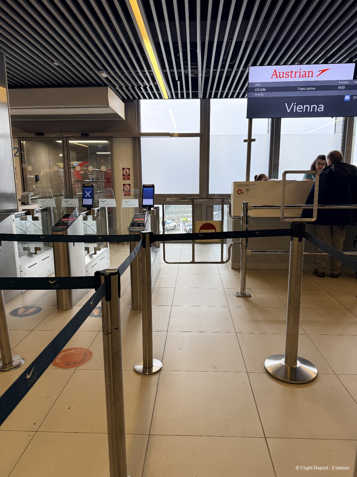 Austrian Airlines Budapest → Vienna