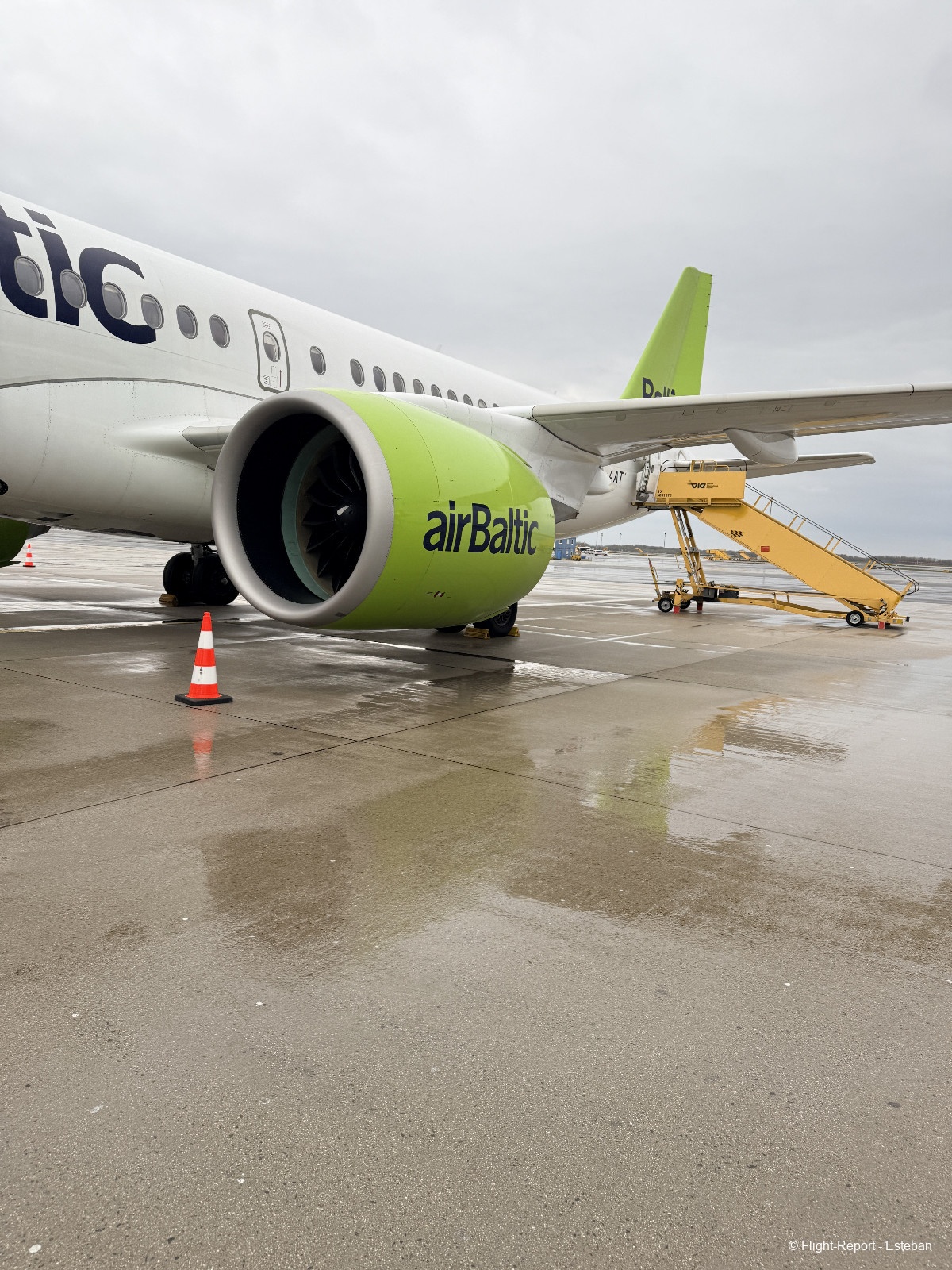 Air Baltic Vienna → Mulhouse / Bâle
