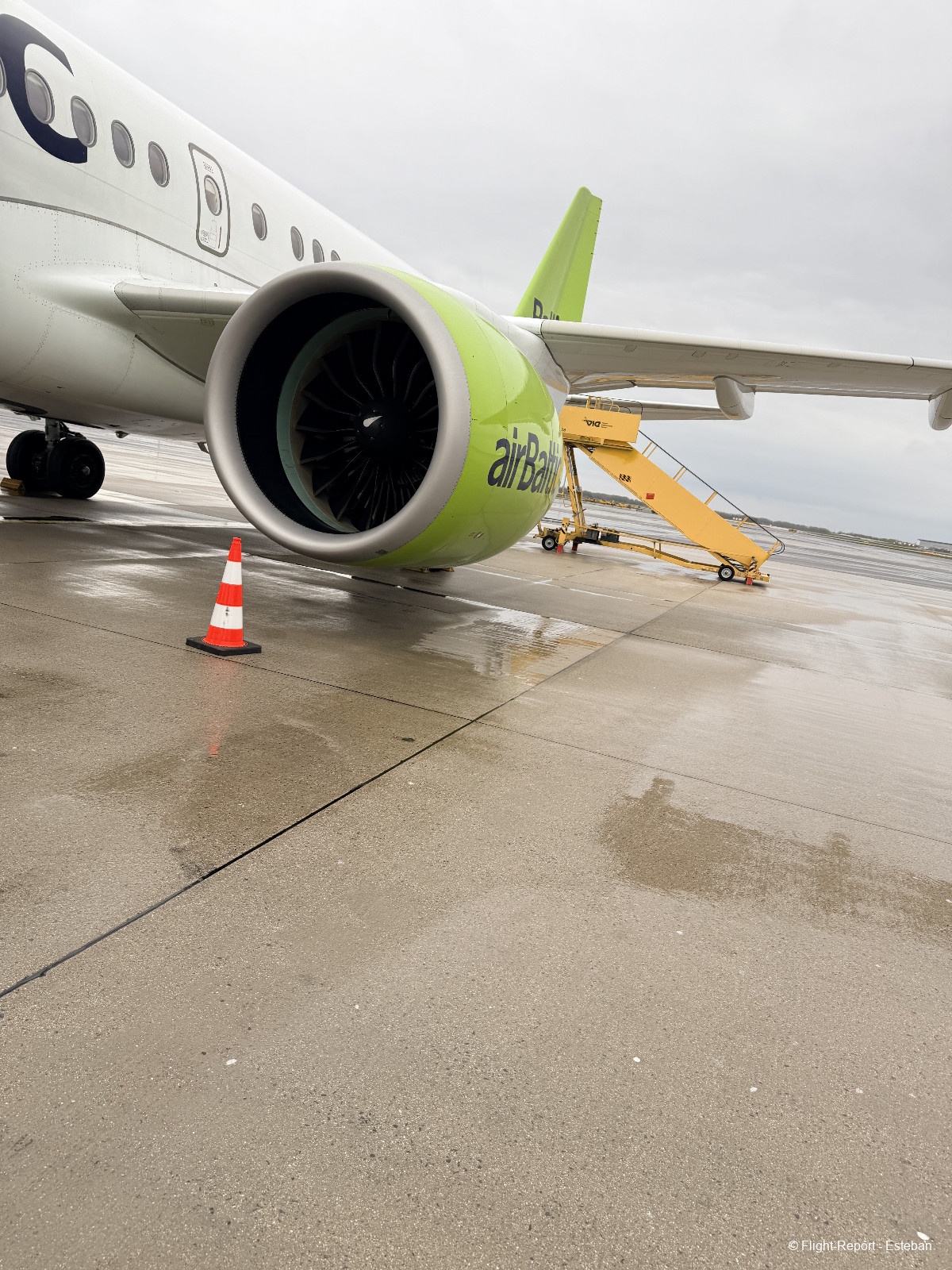 Air Baltic Vienna → Mulhouse / Bâle