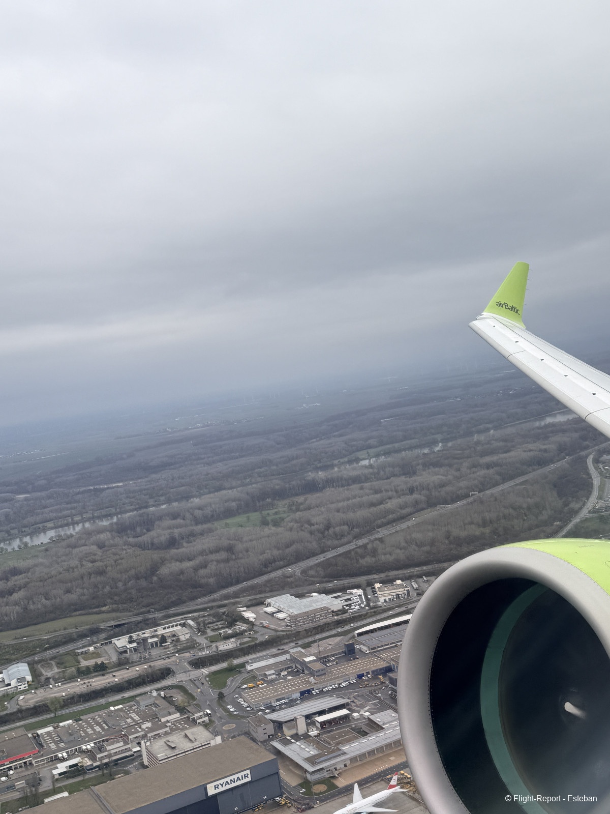 Air Baltic Vienna → Mulhouse / Bâle