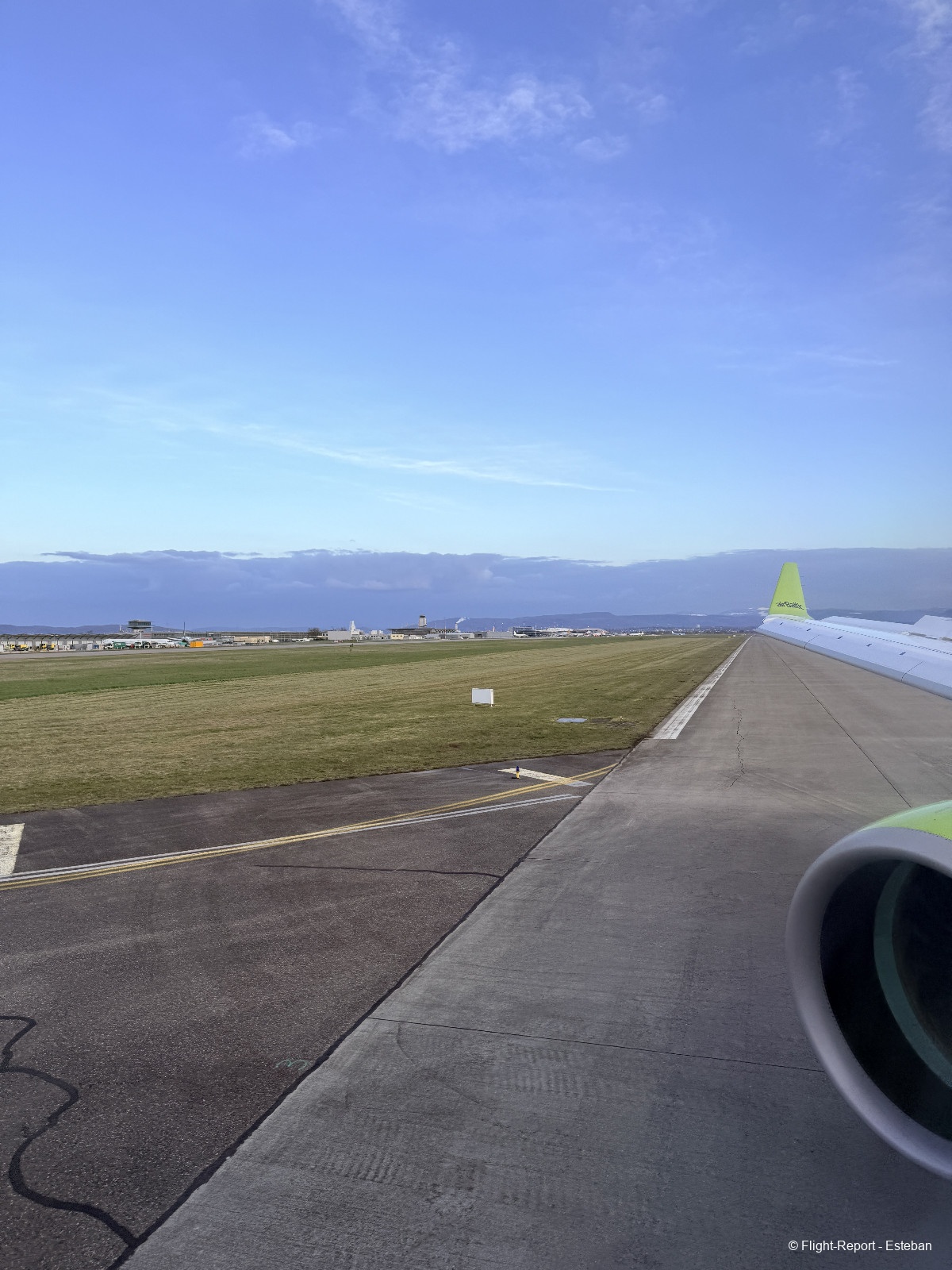 Air Baltic Vienna → Mulhouse / Bâle