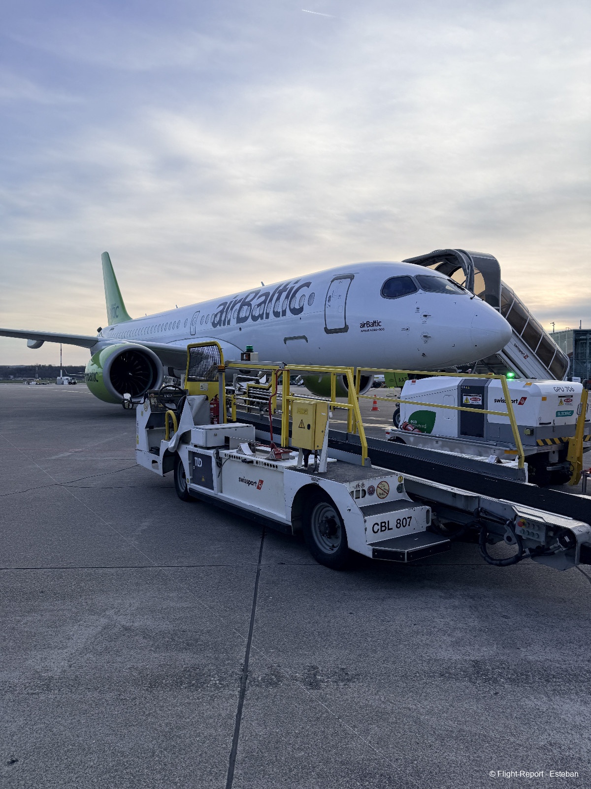 Air Baltic Vienna → Mulhouse / Bâle