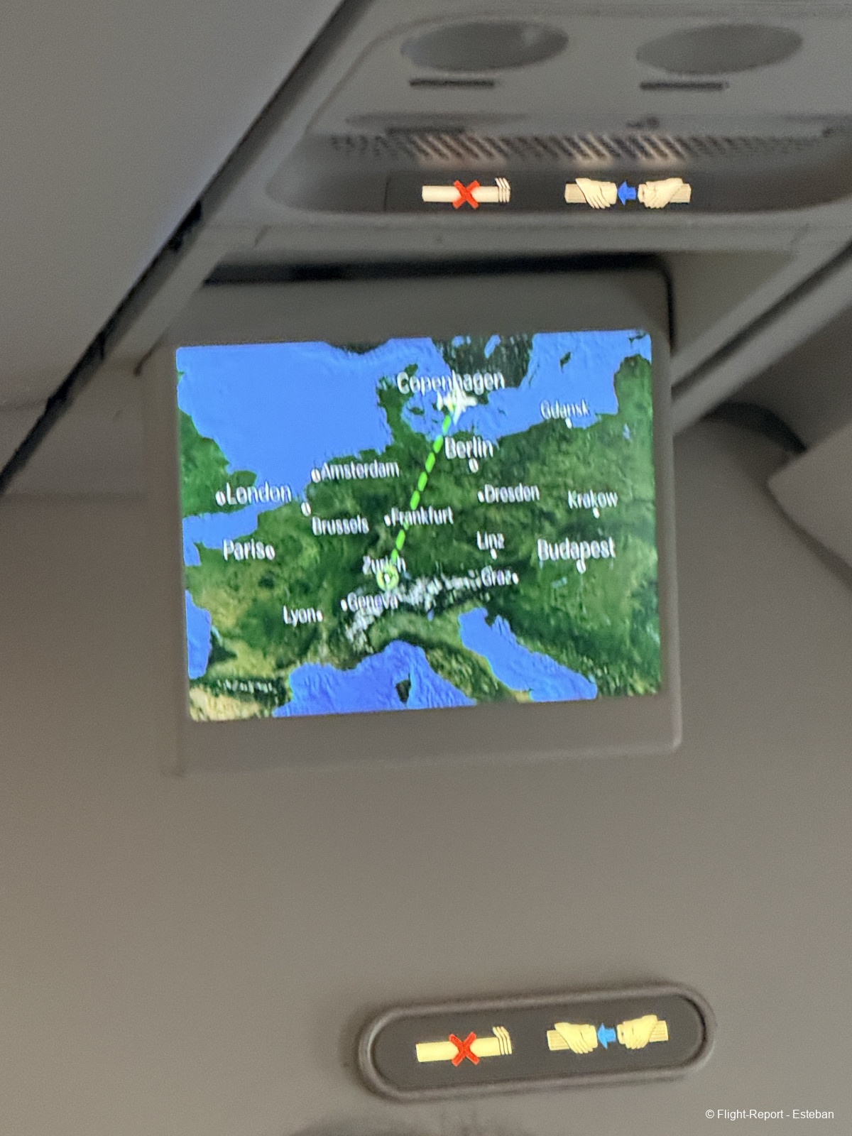 SWISS Copenhagen → Zurich