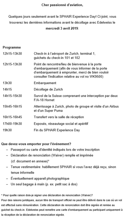 photo sphair-programme