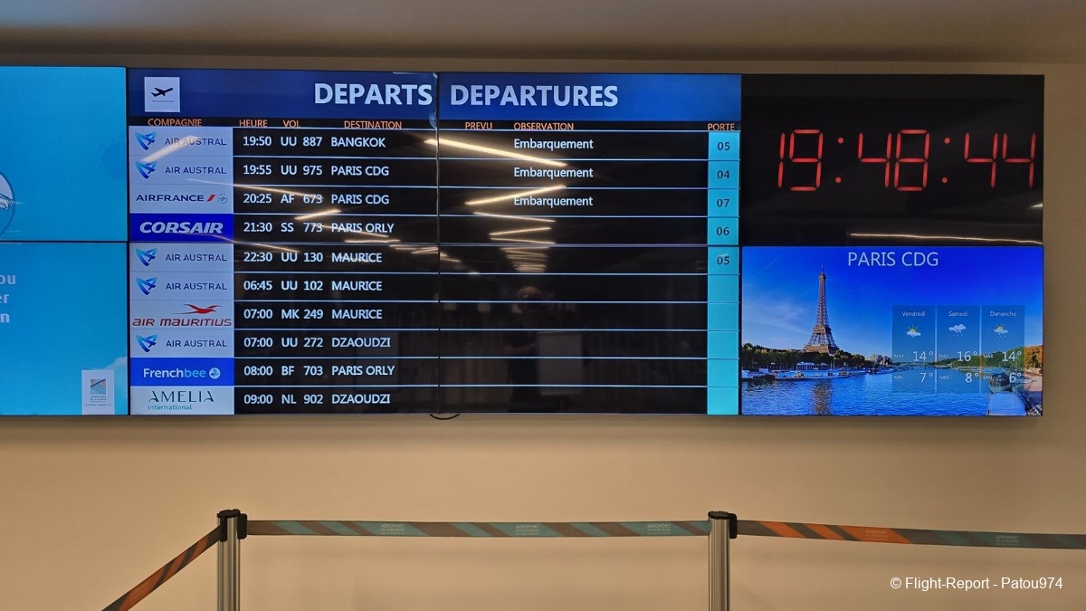 Corsair St Denis → Paris