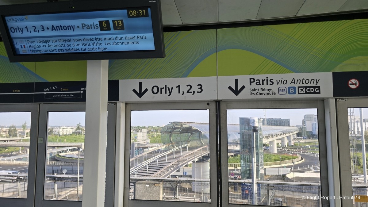 Corsair St Denis → Paris