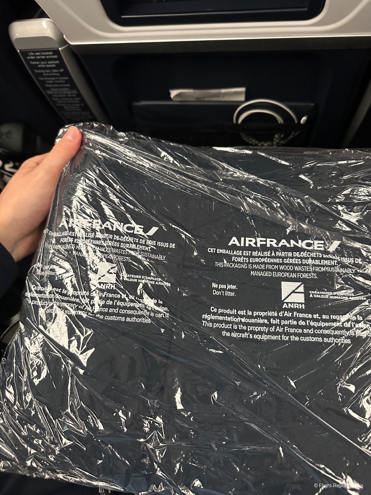 Air France Hong Kong → Paris