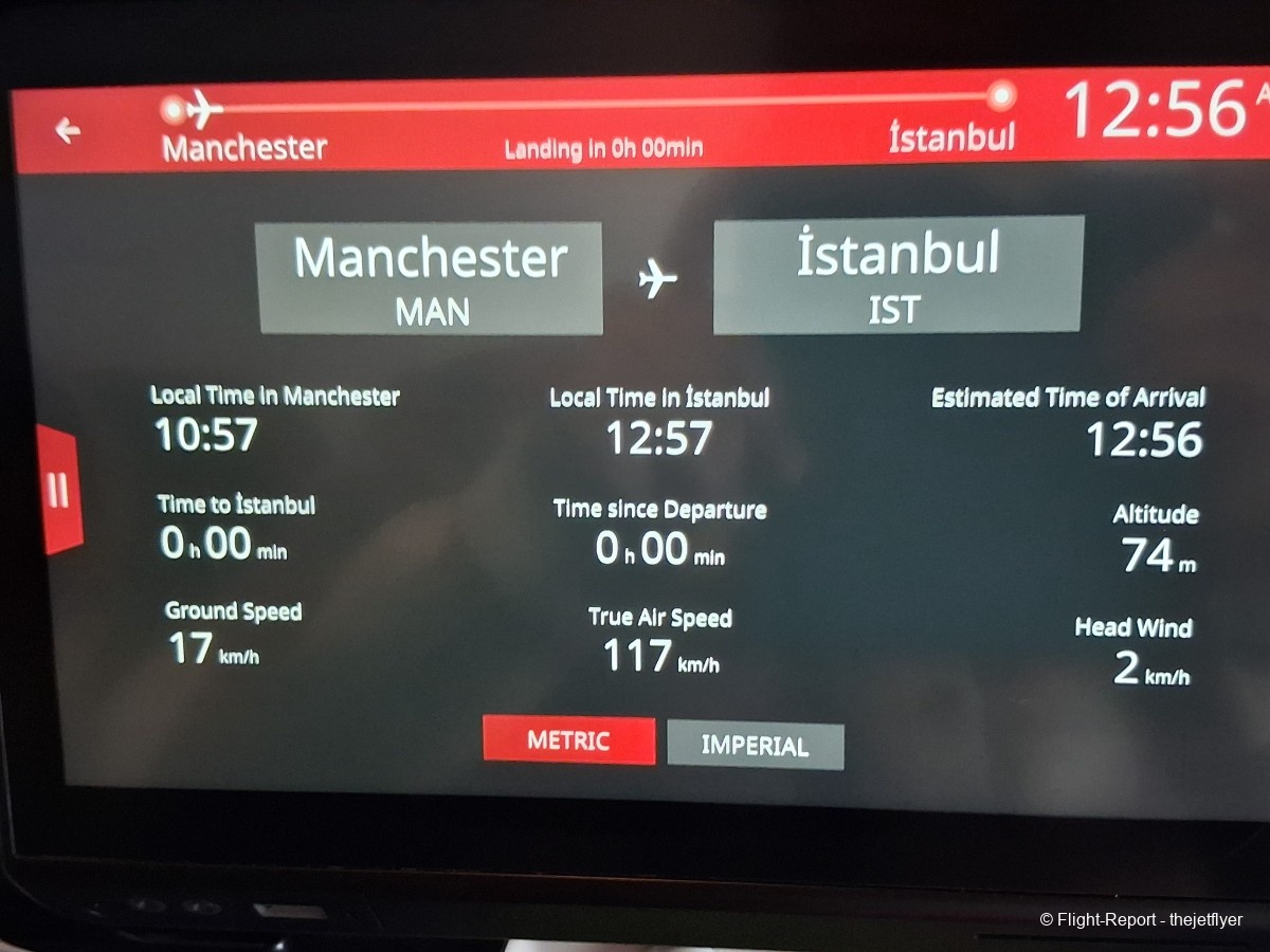 Turkish Airlines Manchester → Istanbul