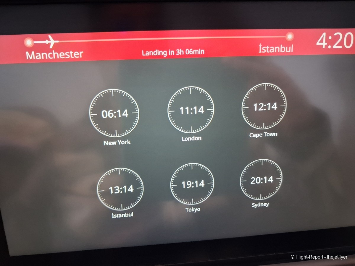 Turkish Airlines Manchester → Istanbul