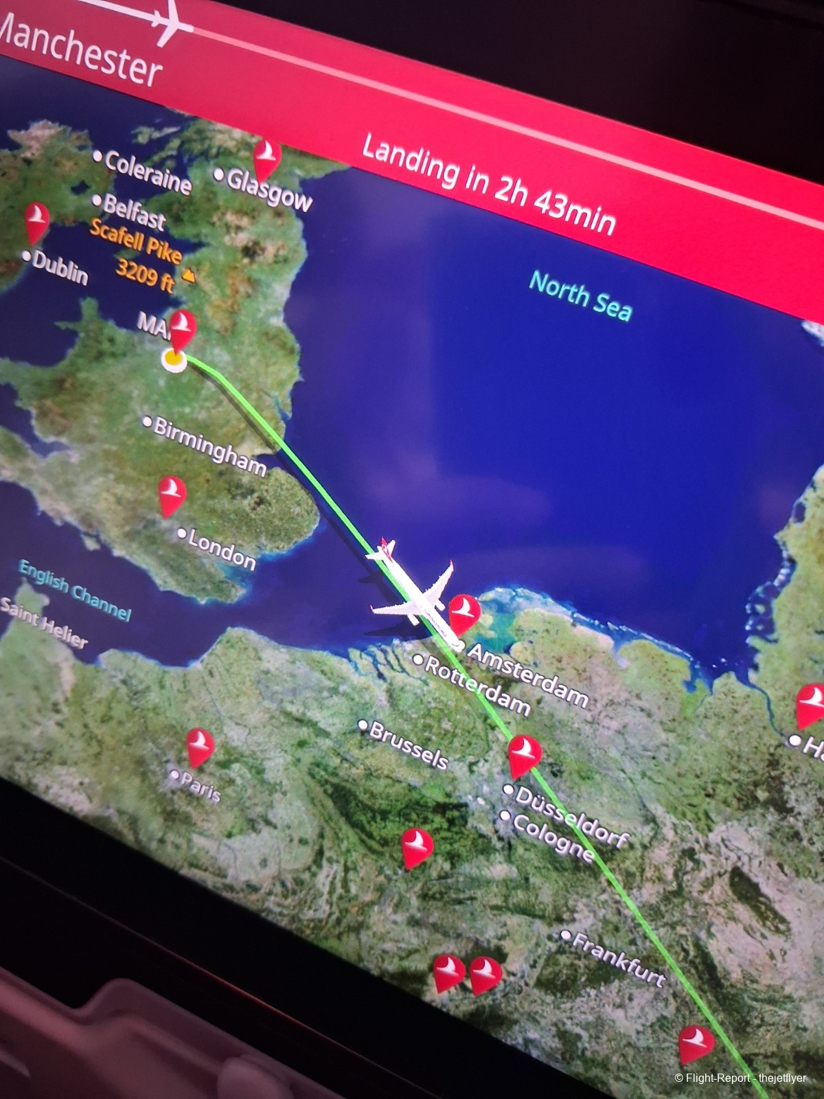 Turkish Airlines Manchester → Istanbul