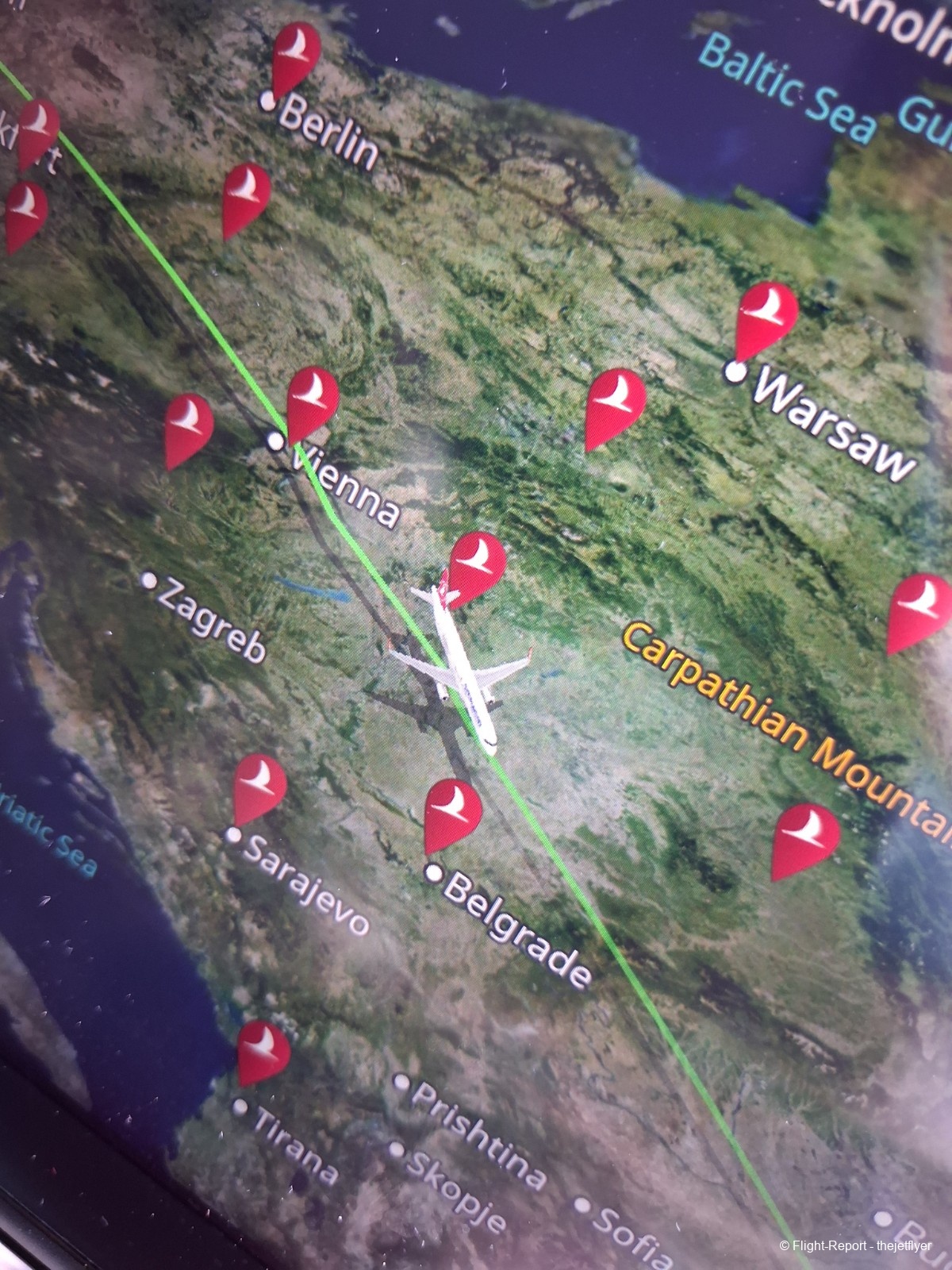 Turkish Airlines Manchester → Istanbul