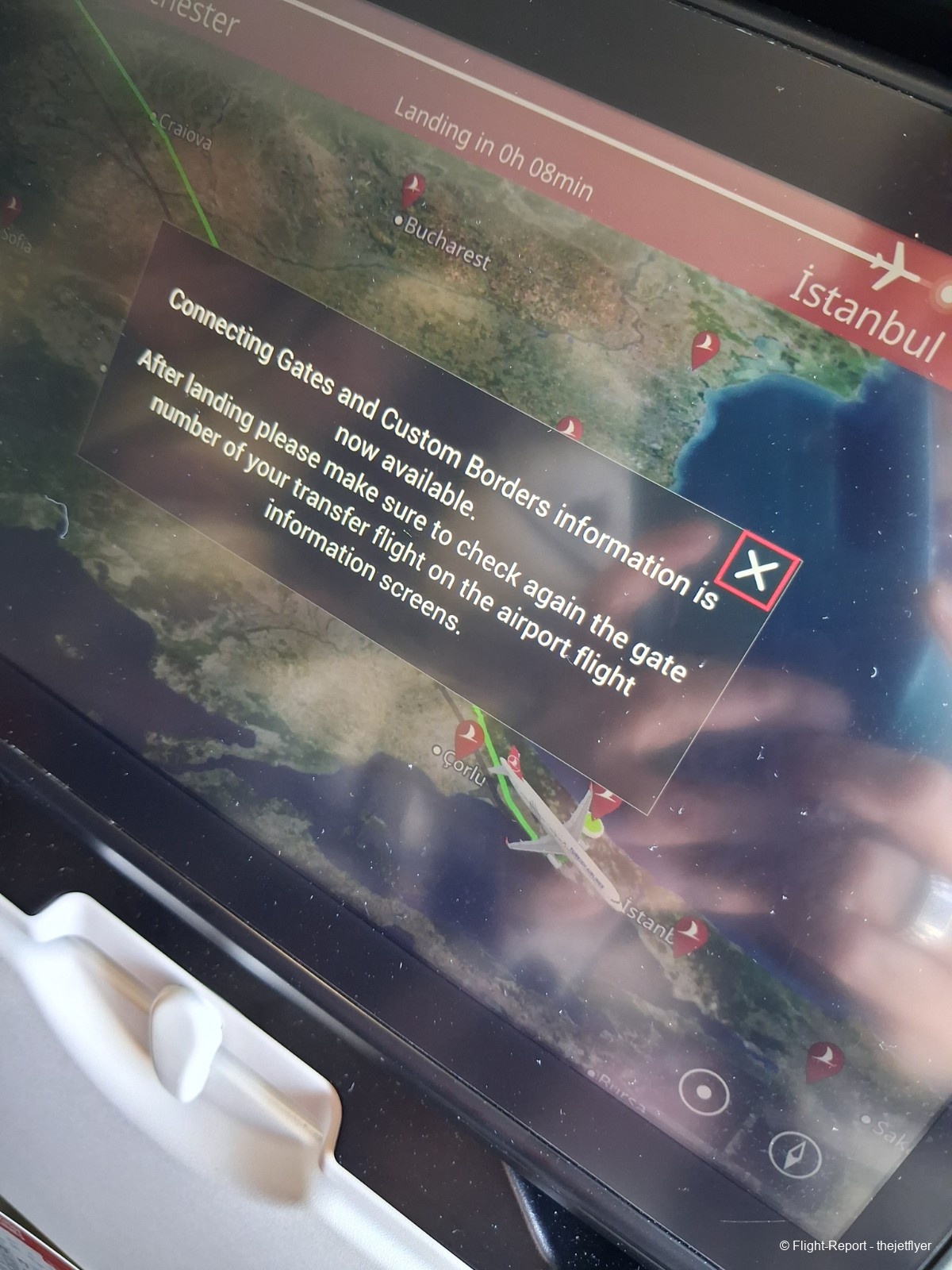 Turkish Airlines Manchester → Istanbul