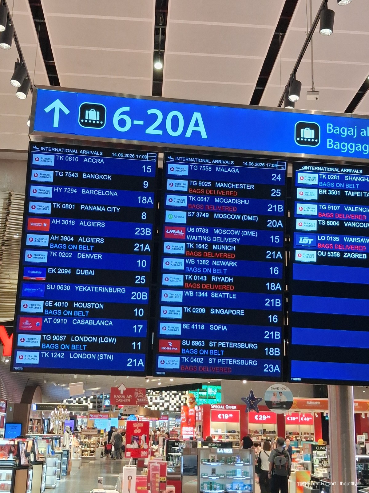 Turkish Airlines Manchester → Istanbul
