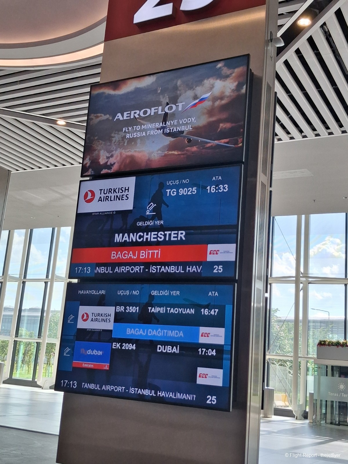 Turkish Airlines Manchester → Istanbul