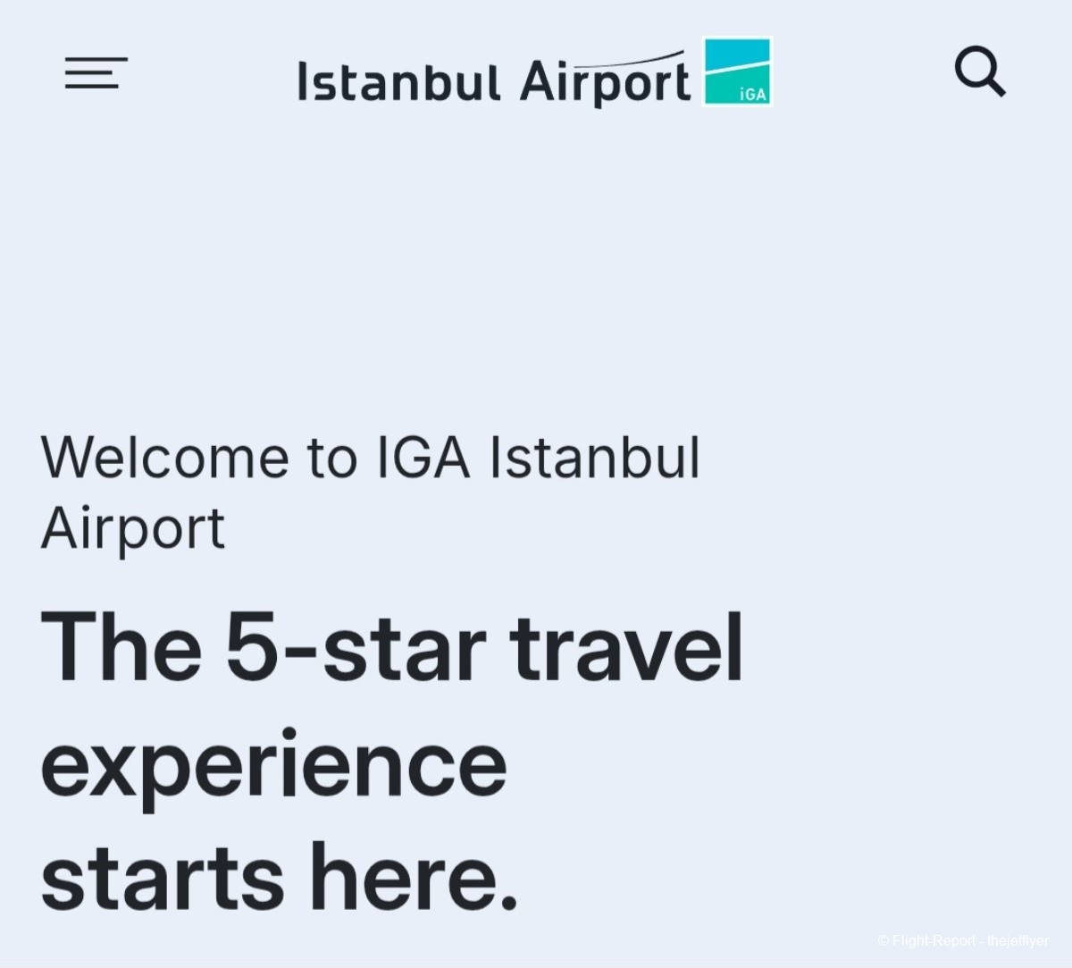 Turkish Airlines Manchester → Istanbul