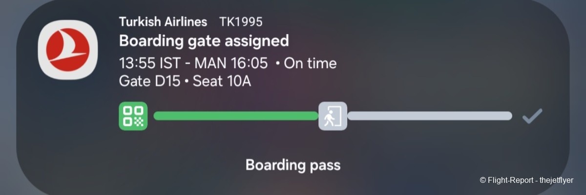 Turkish Airlines Istanbul → Manchester