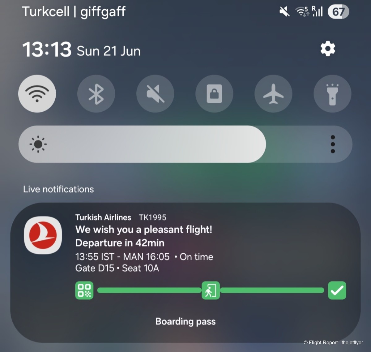 Turkish Airlines Istanbul → Manchester