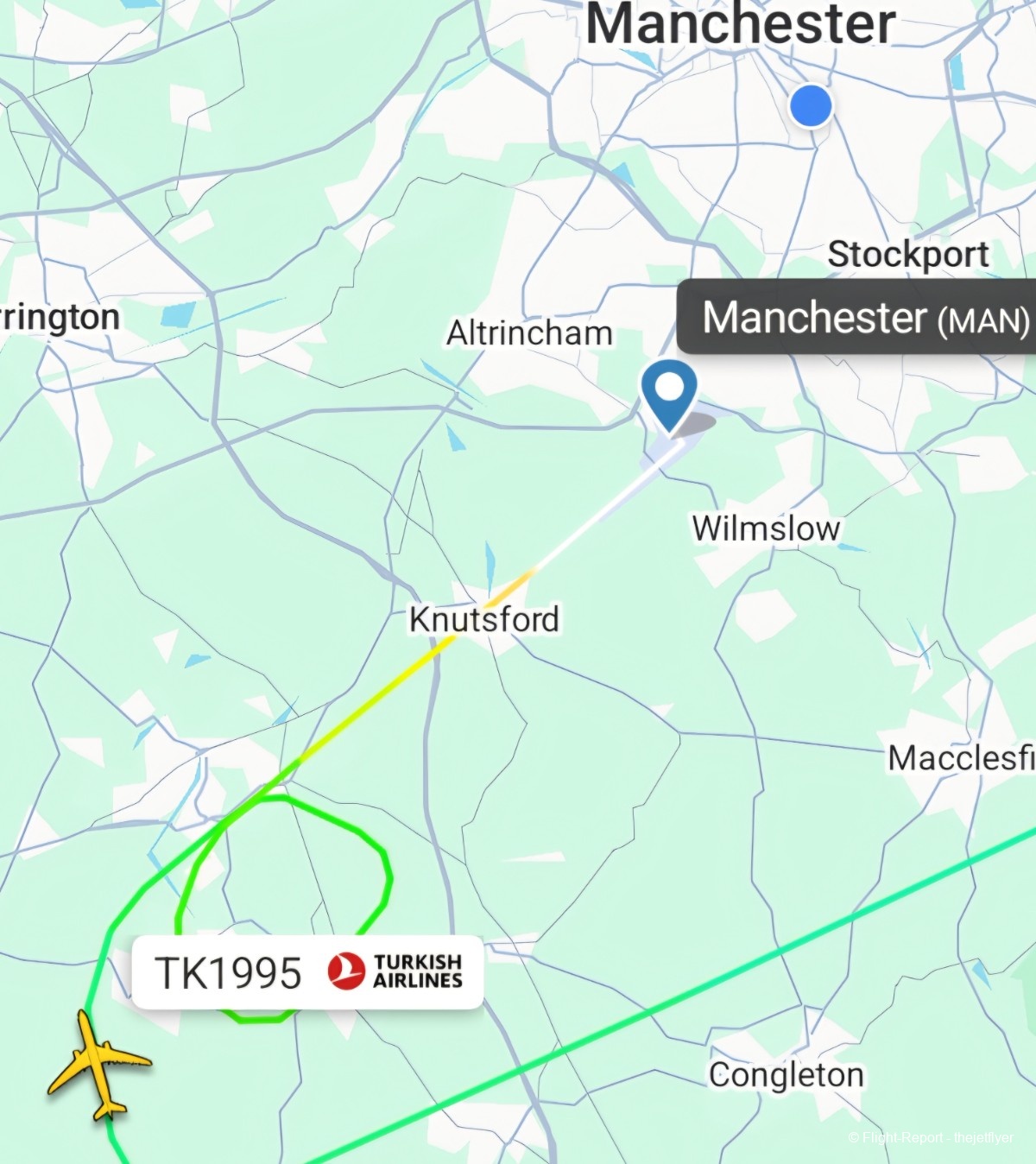 Turkish Airlines Istanbul → Manchester