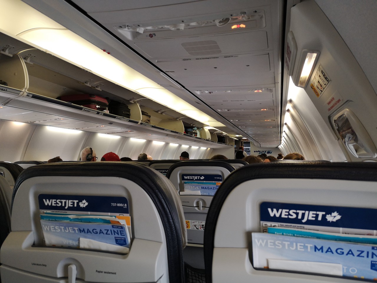 westjet seat selection