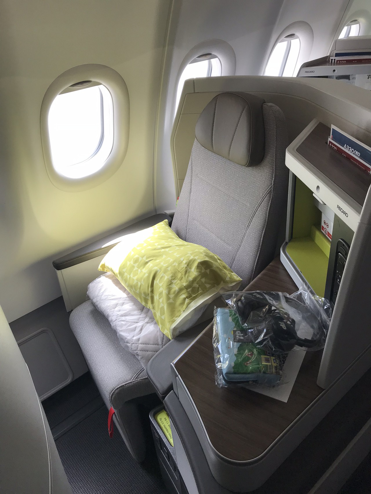 Review of TAP Air Portugal flight from Miami to Lisbon in Business