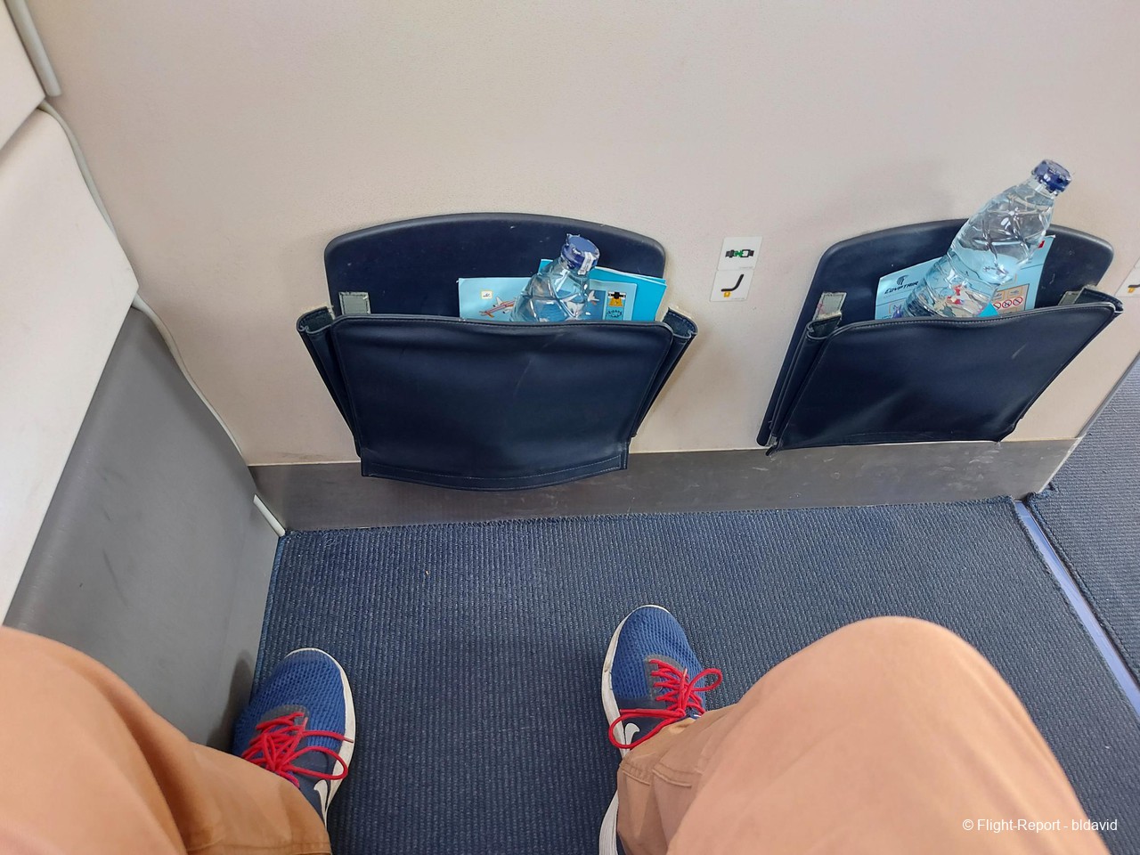 Review of Egyptair flight from Cairo to Aswan in Business