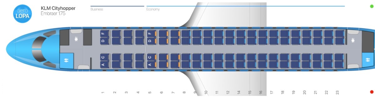 photo seat-map-e175-kl