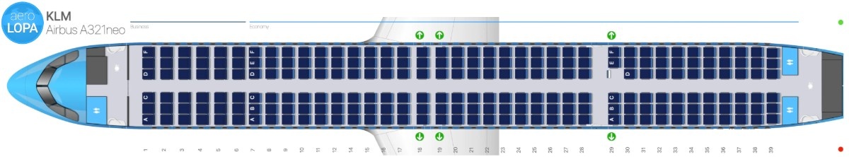 photo seat-map-a321neo-kl