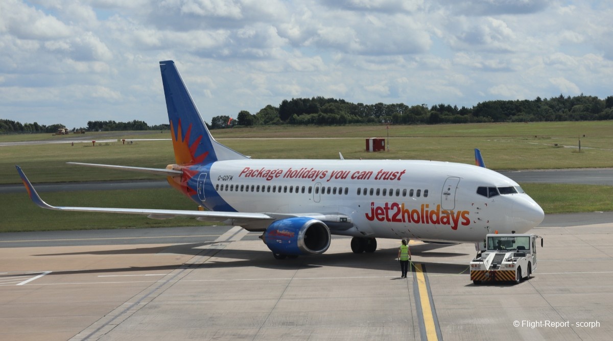 Jet2.com Leeds → Malaga