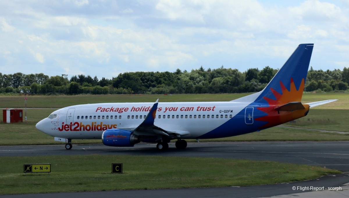 Jet2.com Leeds → Malaga
