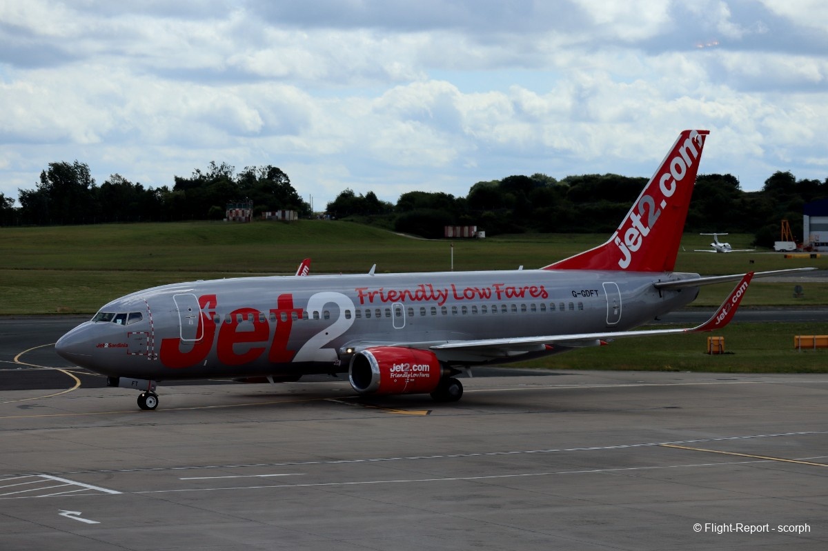 Jet2.com Leeds → Malaga