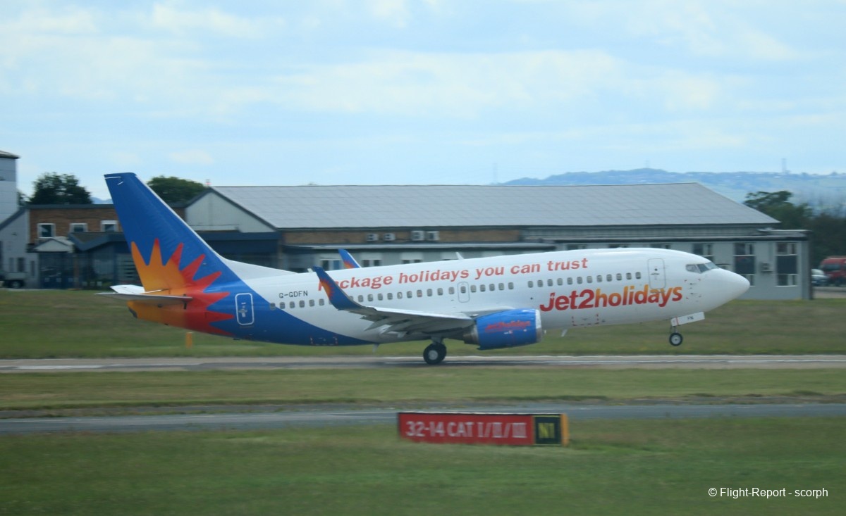 Jet2.com Leeds → Malaga