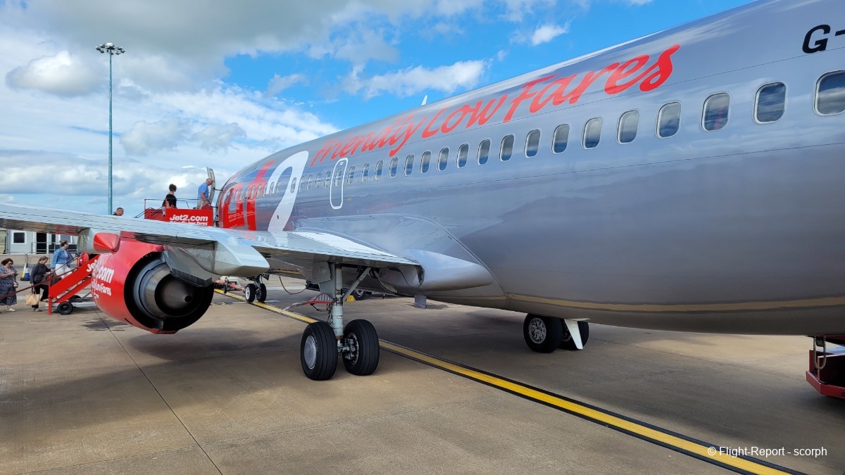 Jet2.com Leeds → Malaga