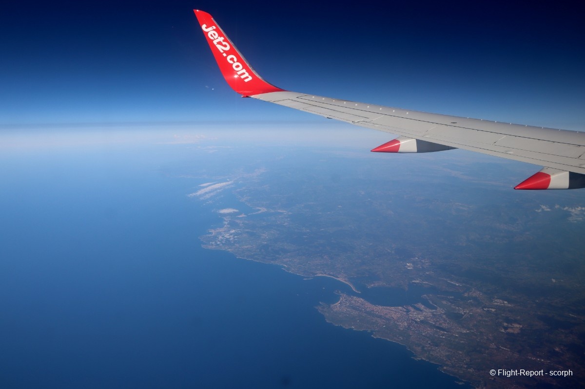 Jet2.com Leeds → Malaga