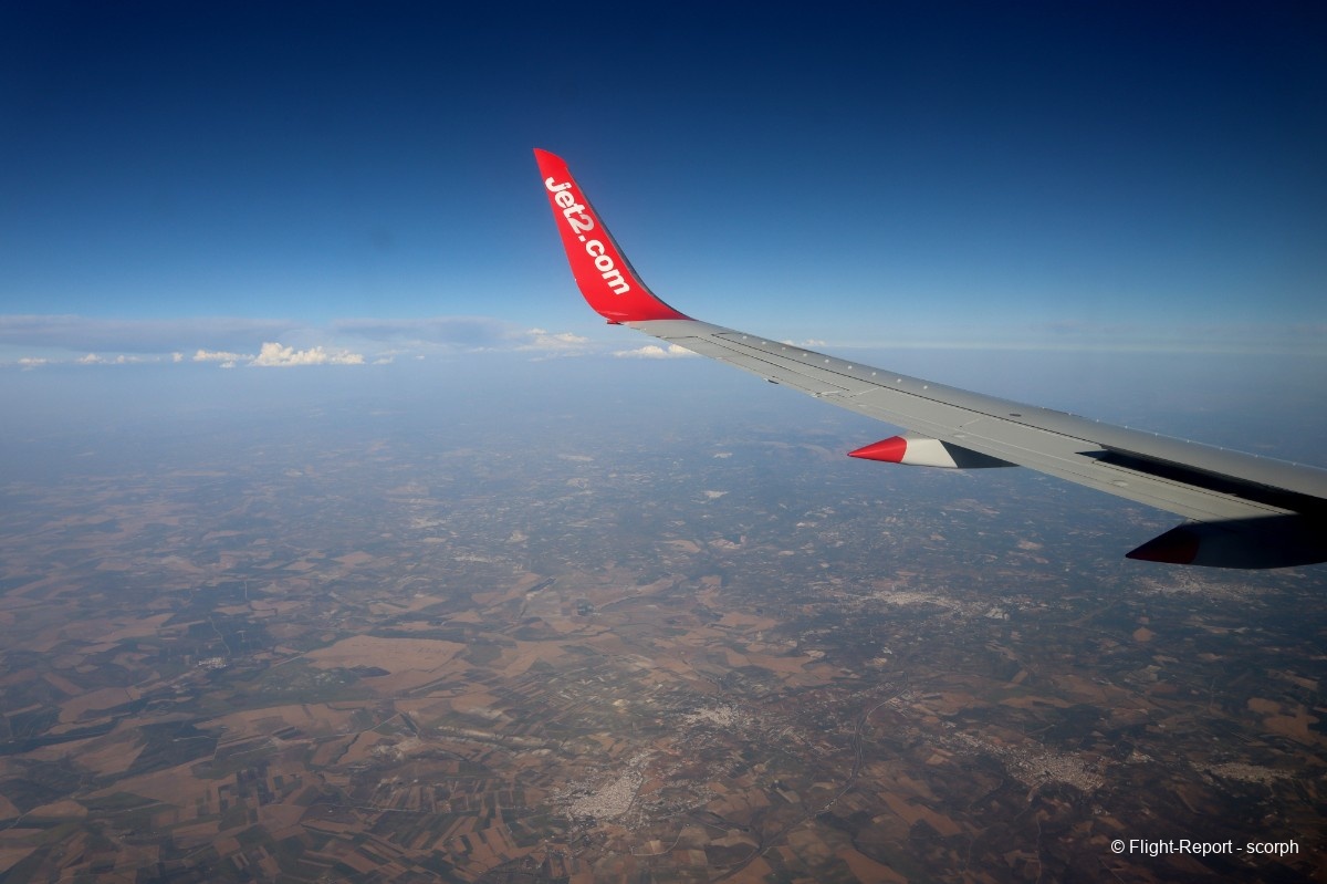 Jet2.com Leeds → Malaga