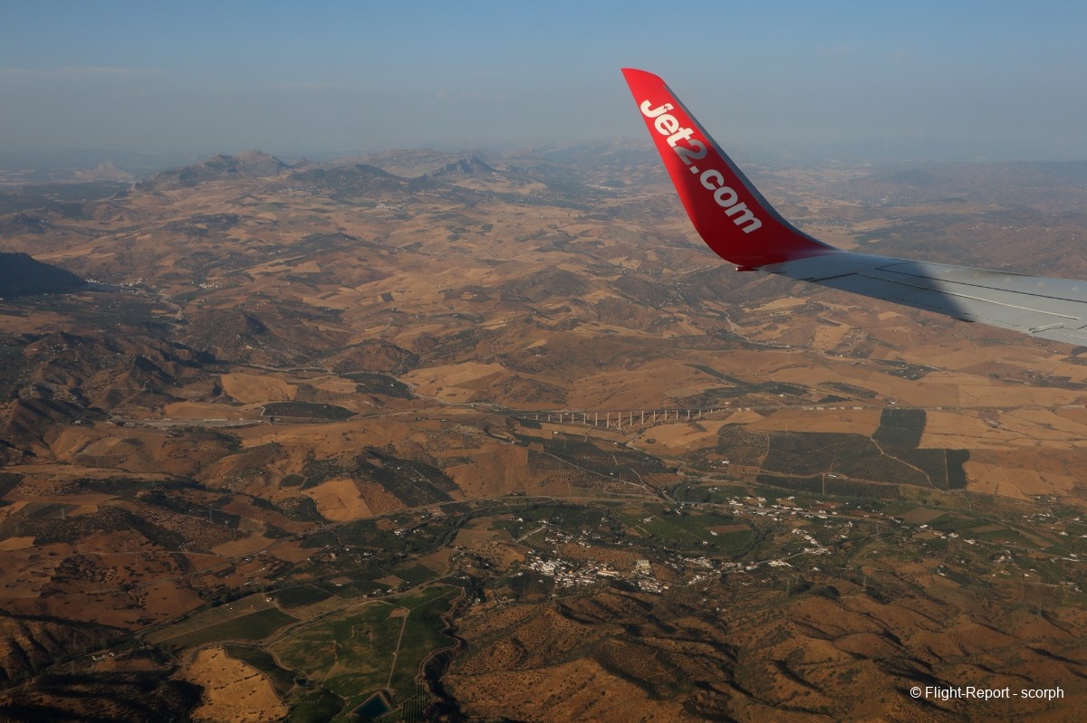 Jet2.com Leeds → Malaga