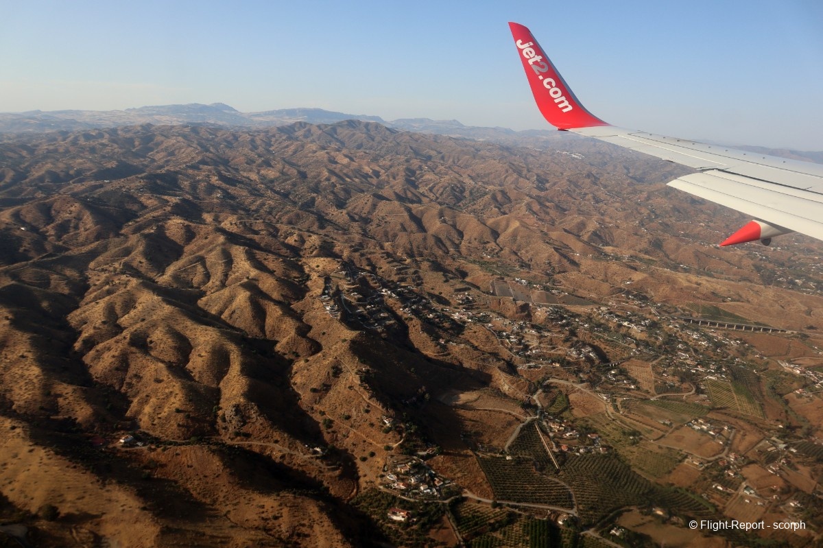 Jet2.com Leeds → Malaga