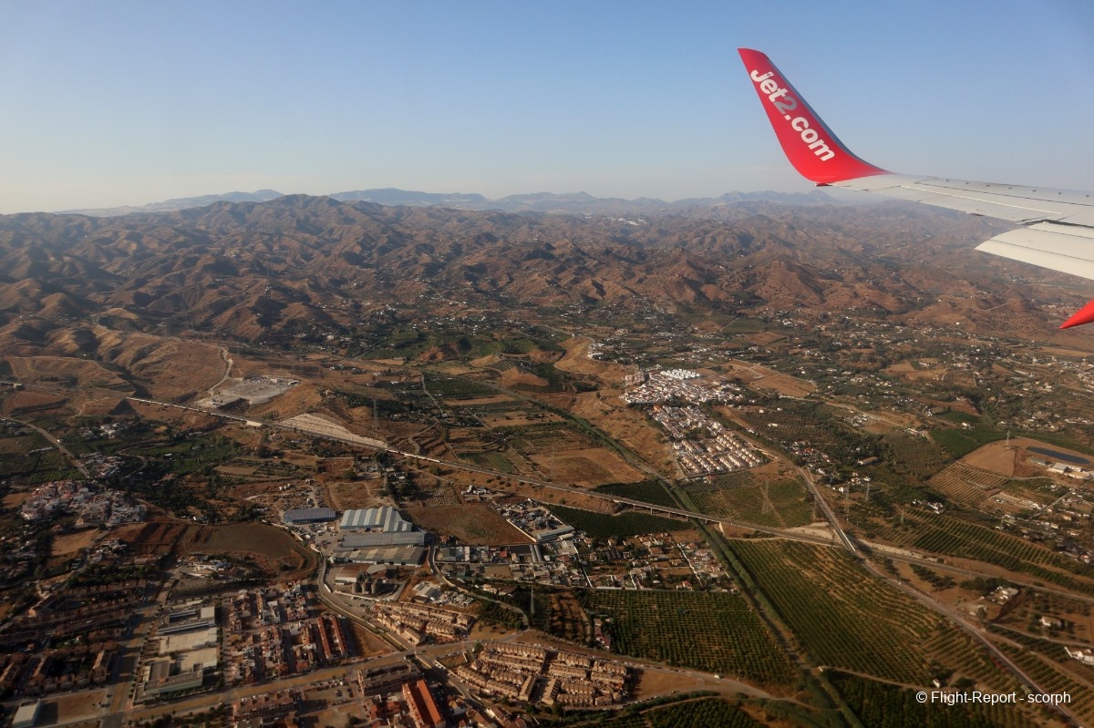 Jet2.com Leeds → Malaga