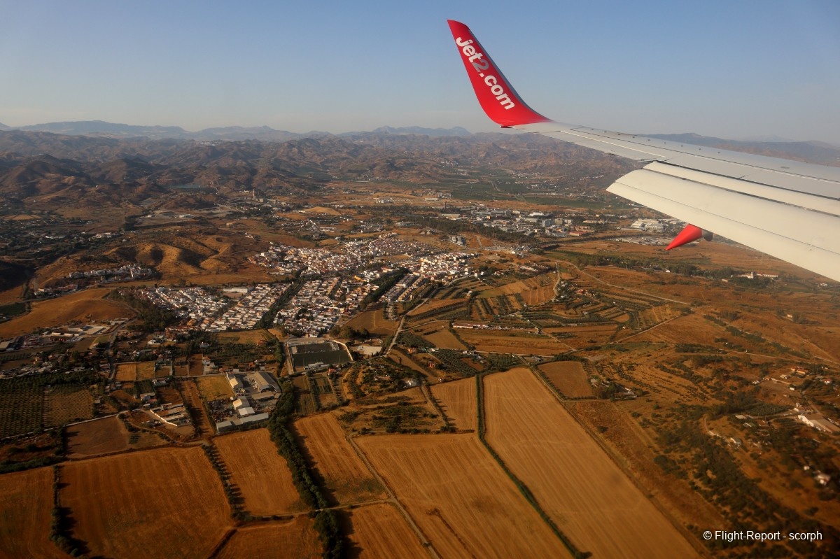 Jet2.com Leeds → Malaga