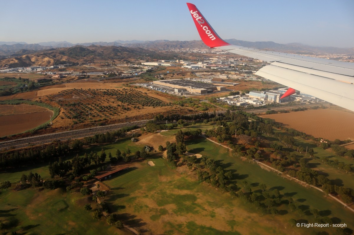 Jet2.com Leeds → Malaga