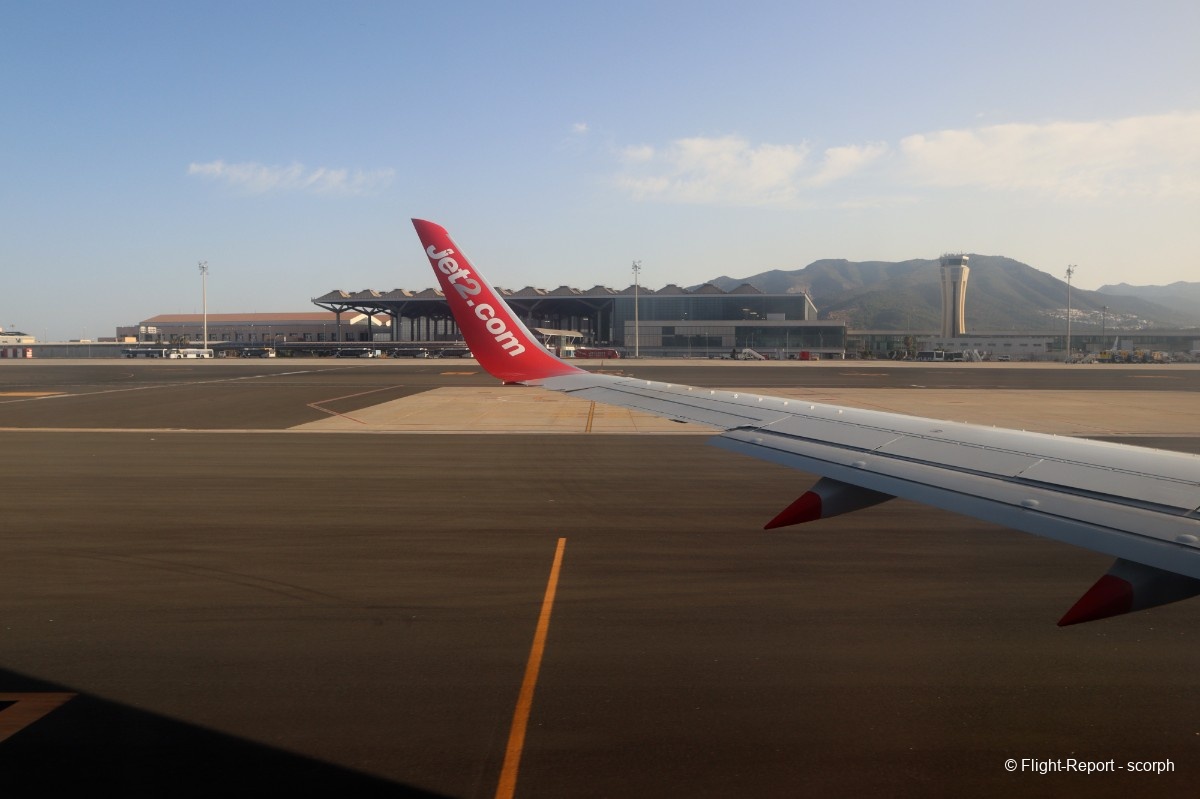 Jet2.com Leeds → Malaga