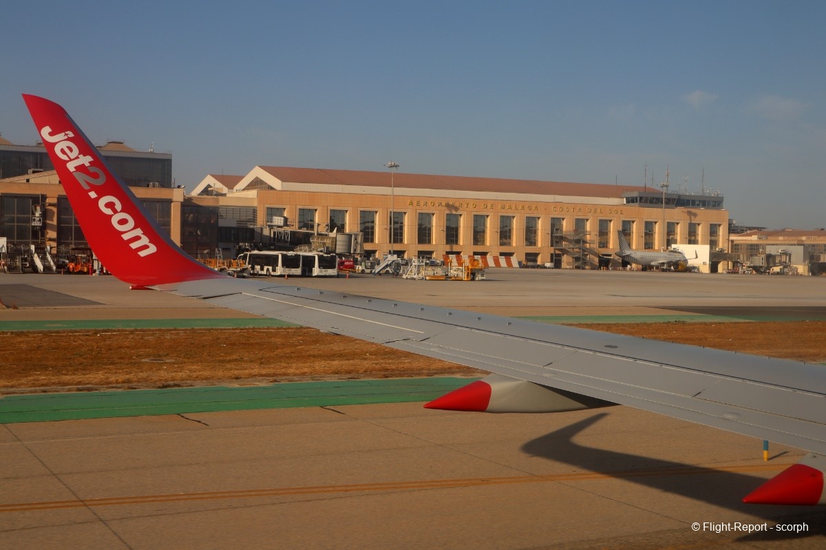 Jet2.com Leeds → Malaga