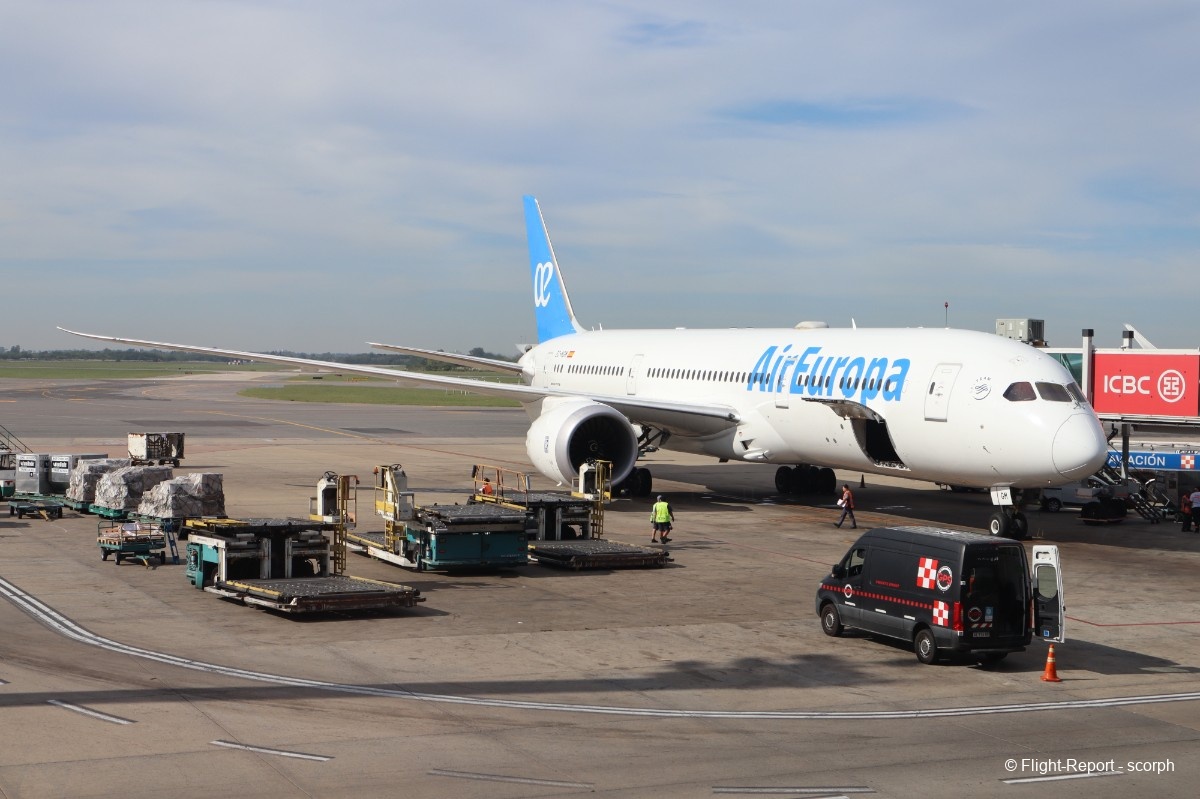 Air Europa Buenos Aires → Madrid