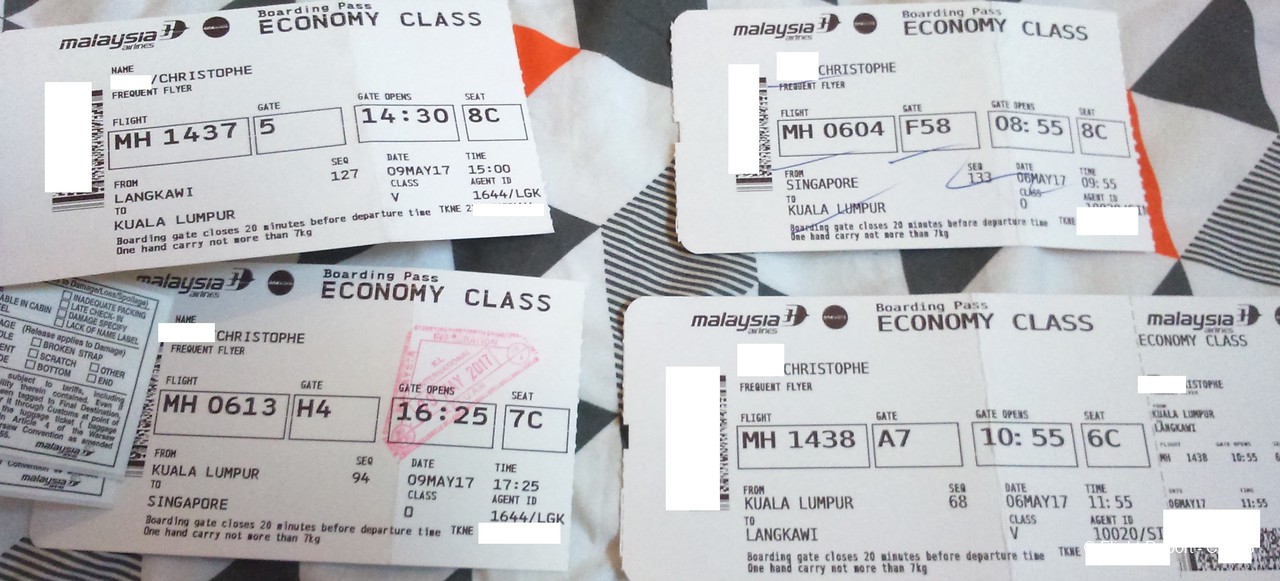 Review of Malaysia Airlines flight from Kuala Lumpur to Langkawi in Economy