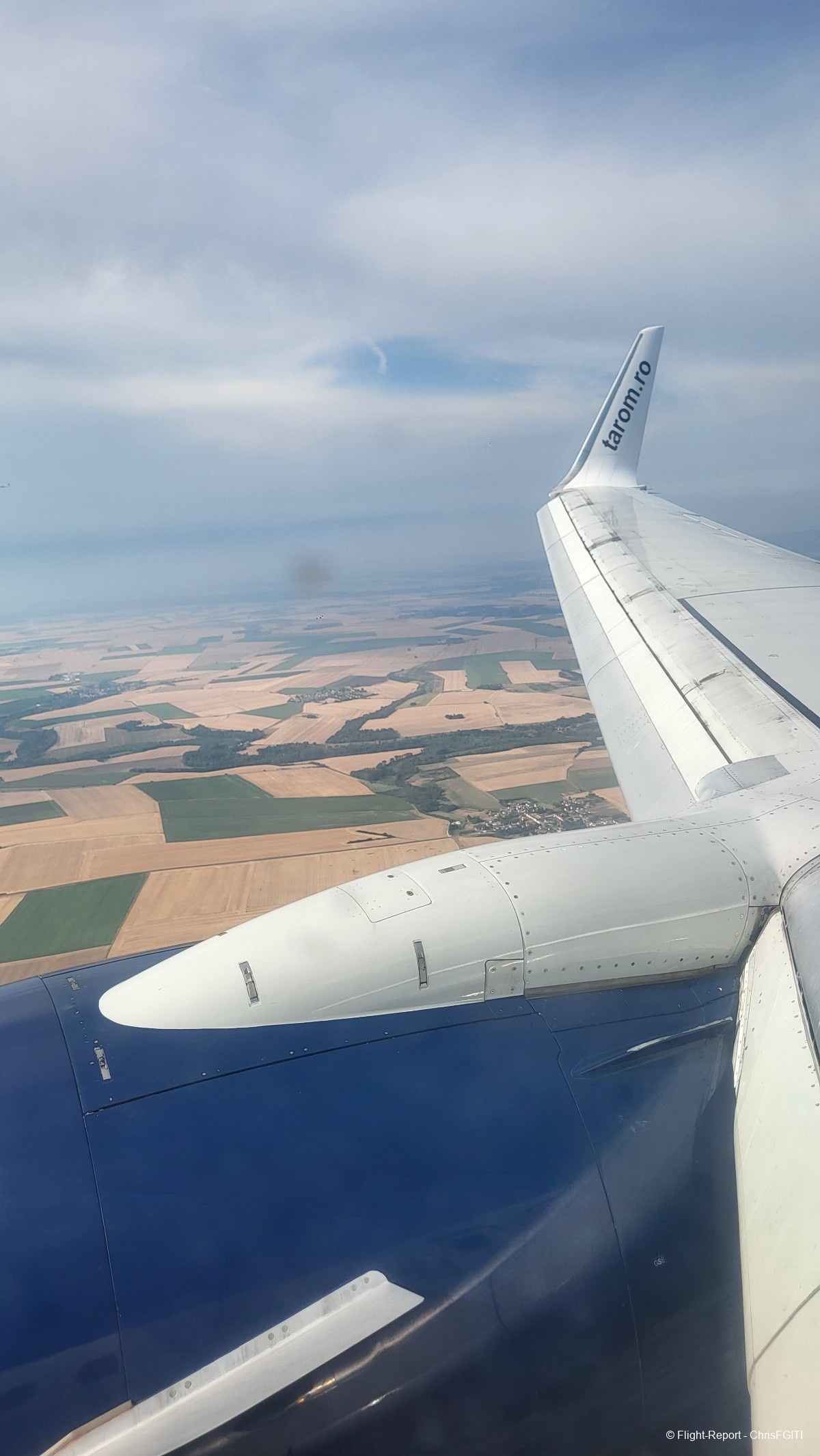 Tarom Bucharest → Paris