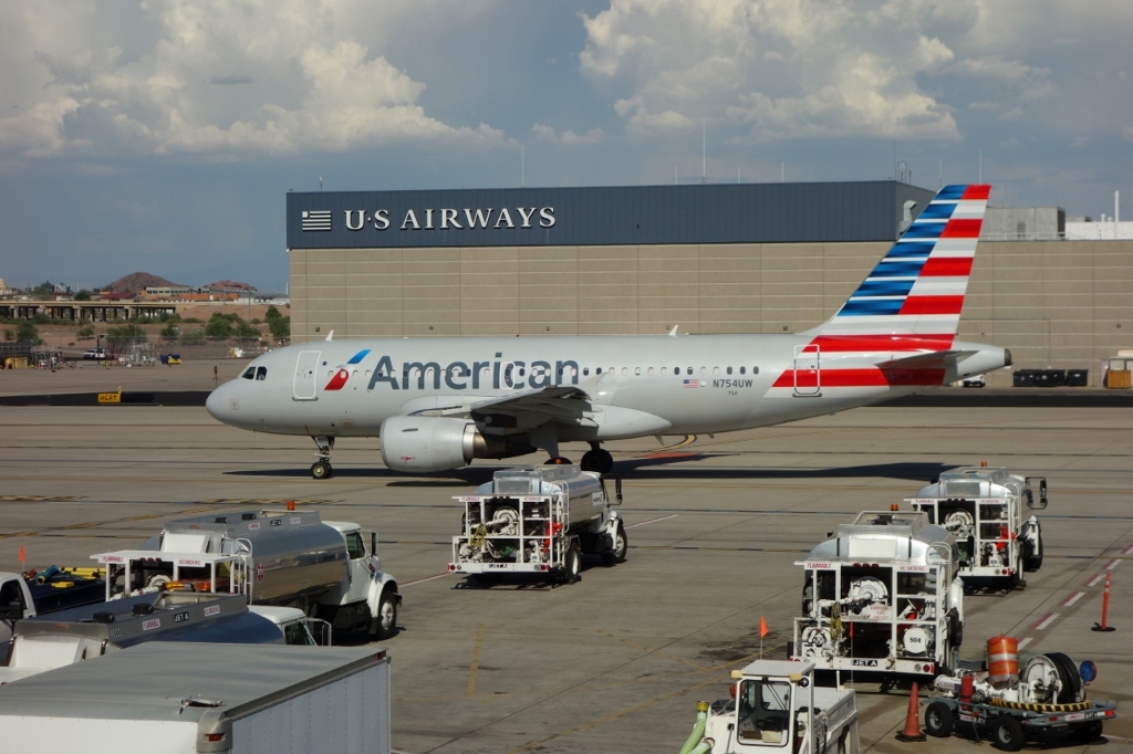 Review of US Airways flight from San Francisco to Phoenix in Economy