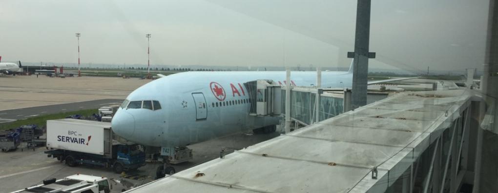 Review of Air Canada flight from Paris to Toronto in Business